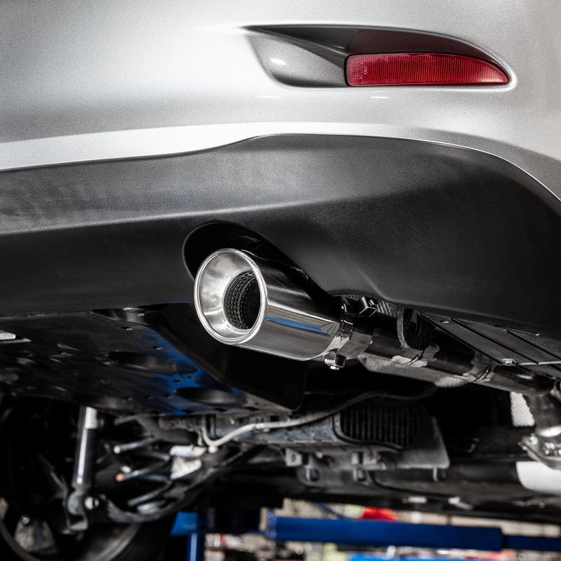 DC Sport Polished Stainless Universal Bolt On Exhaust Slant Cut Tip 2.25" Inlet 3.75" Outlet - Image 3