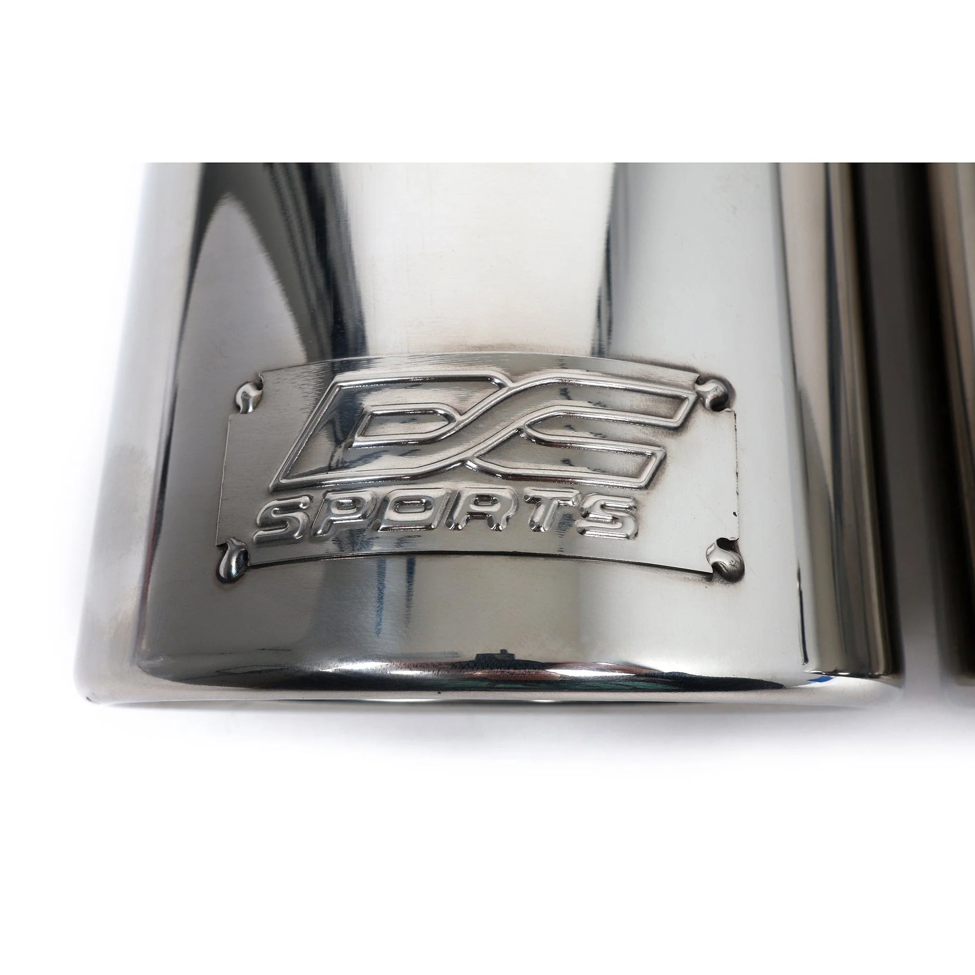 DC Sport Polished Stainless Universal Bolt On Exhaust Tip 2.375" 5 Inlet 3.75" Outlet - Image 5