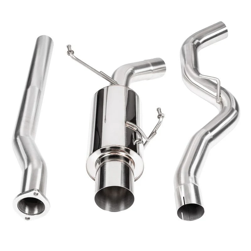 DC Sports Catback Single Canister Exhaust (15-21 Subaru WRX/STI) - Image 4