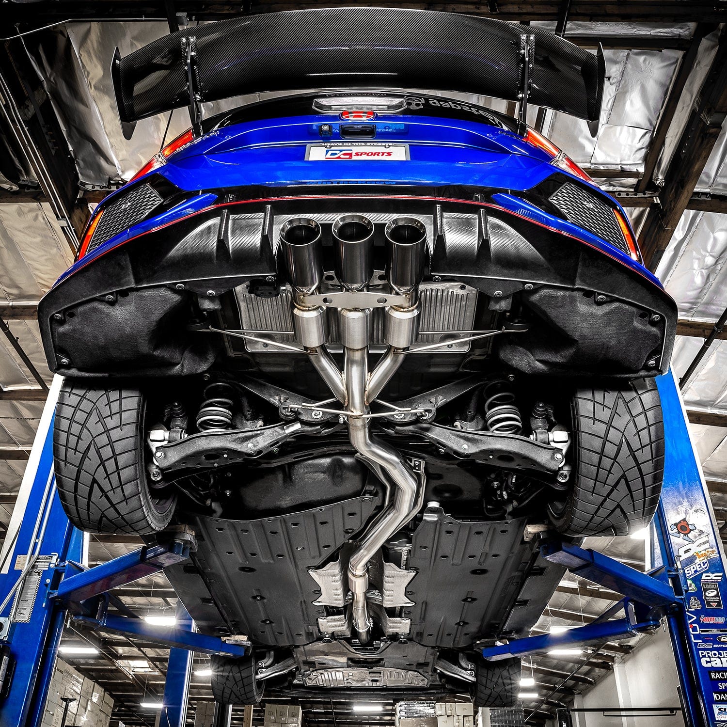 DC Sports Exhaust System (2017-2021 Honda Civic Type-R) - Image 2
