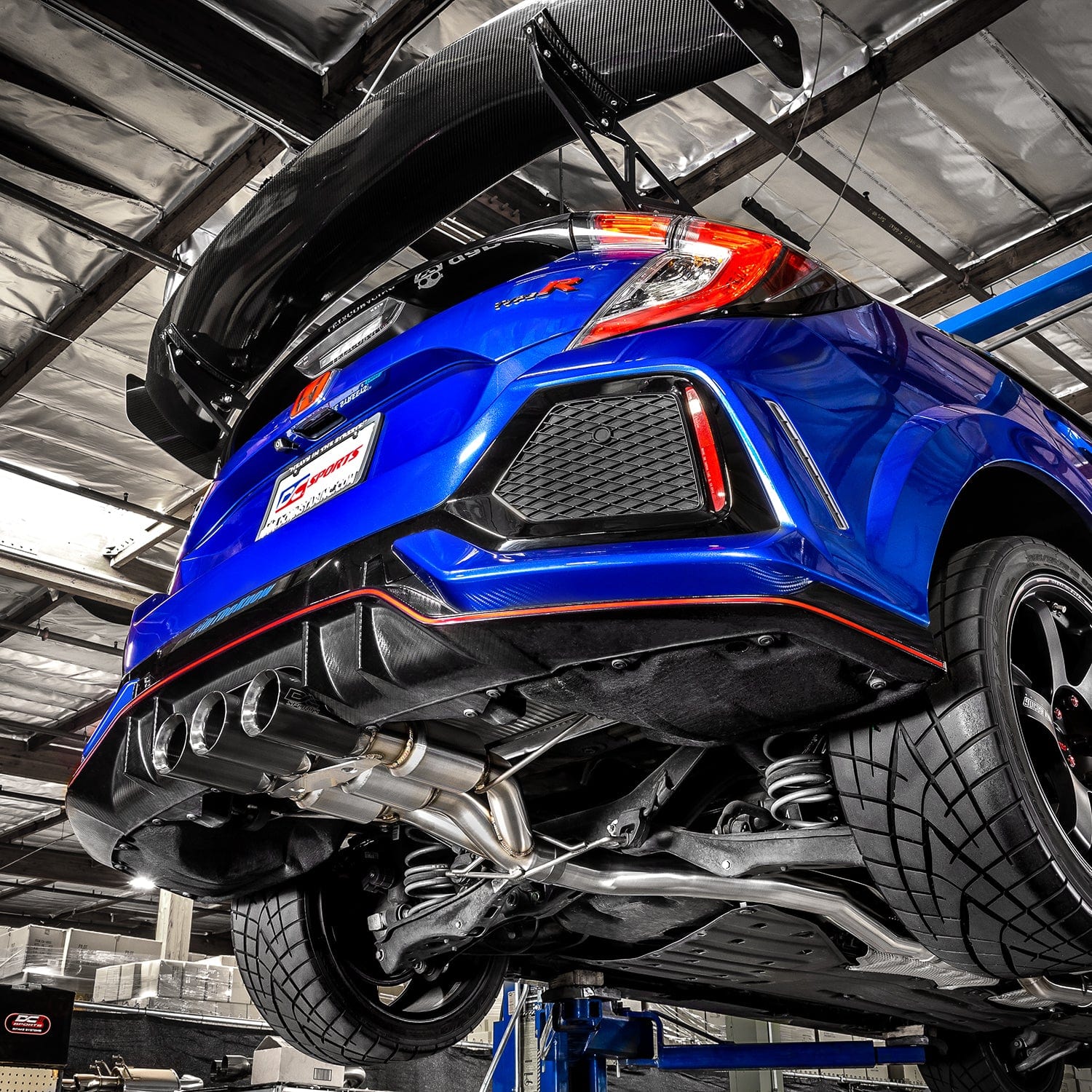 DC Sports Exhaust System (2017-2021 Honda Civic Type-R) - Image 6