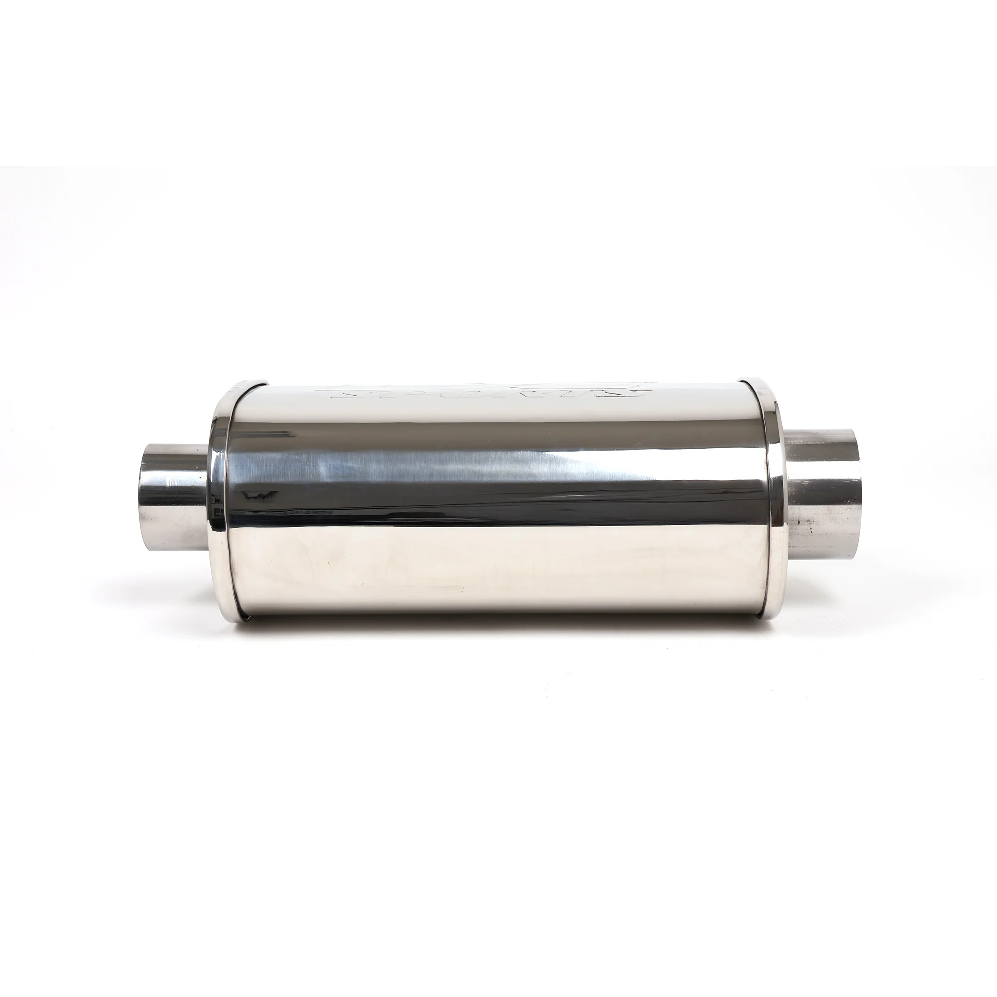 DC Sports Universal Oval Muffler 2.5" Inlet / 3" Outlet - Image 3