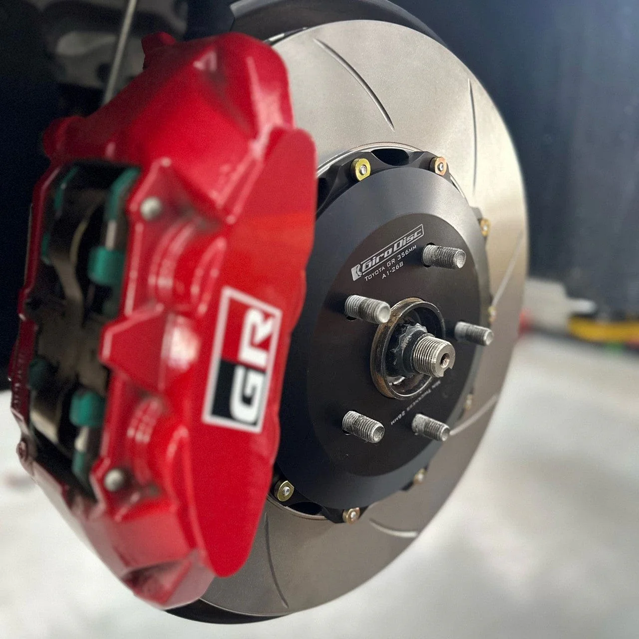 GiroDisc 2023+ Toyota GR Corolla Slotted Front Rotors - Image 2