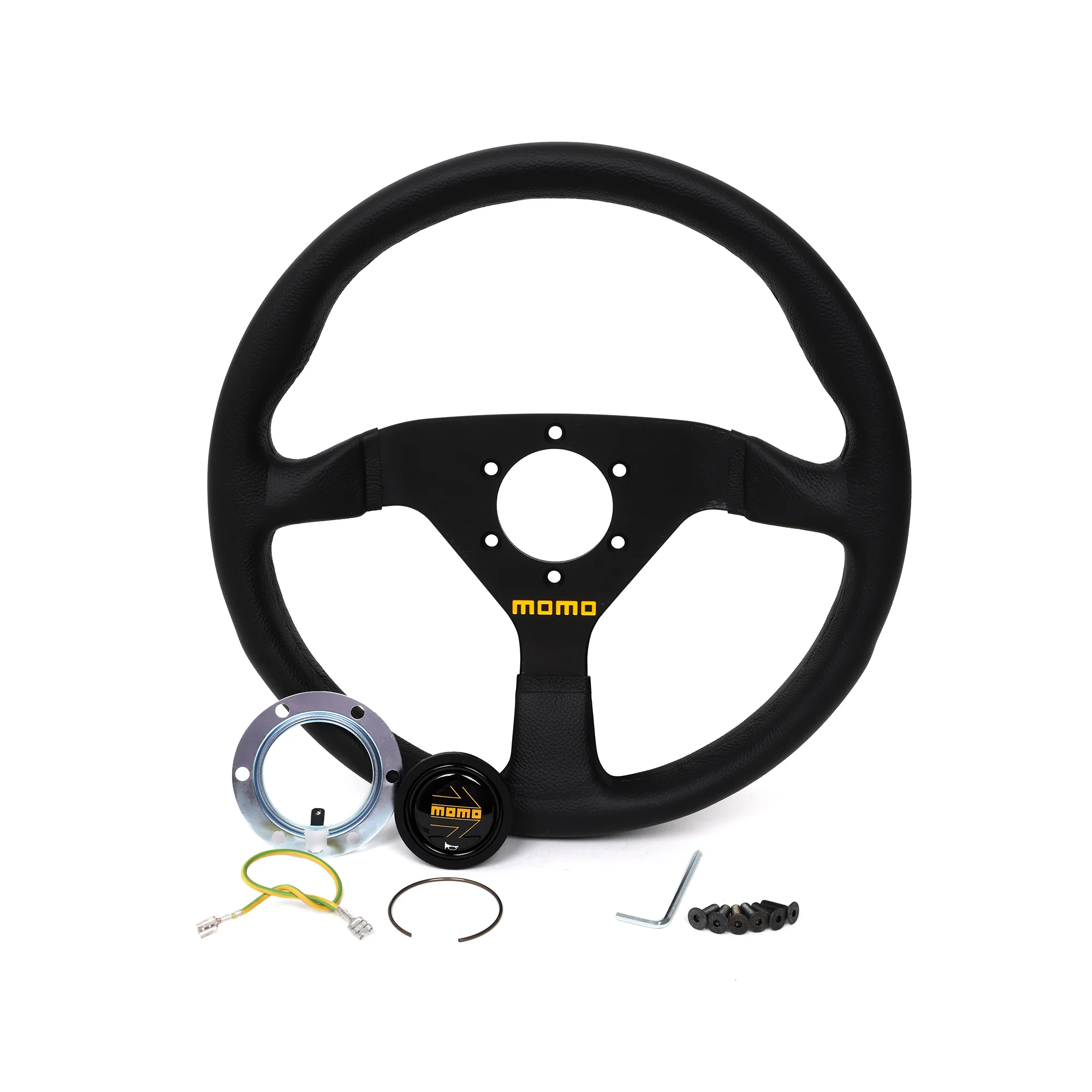 Momo MOD78 320mm Leather Steering Wheel - Image 9