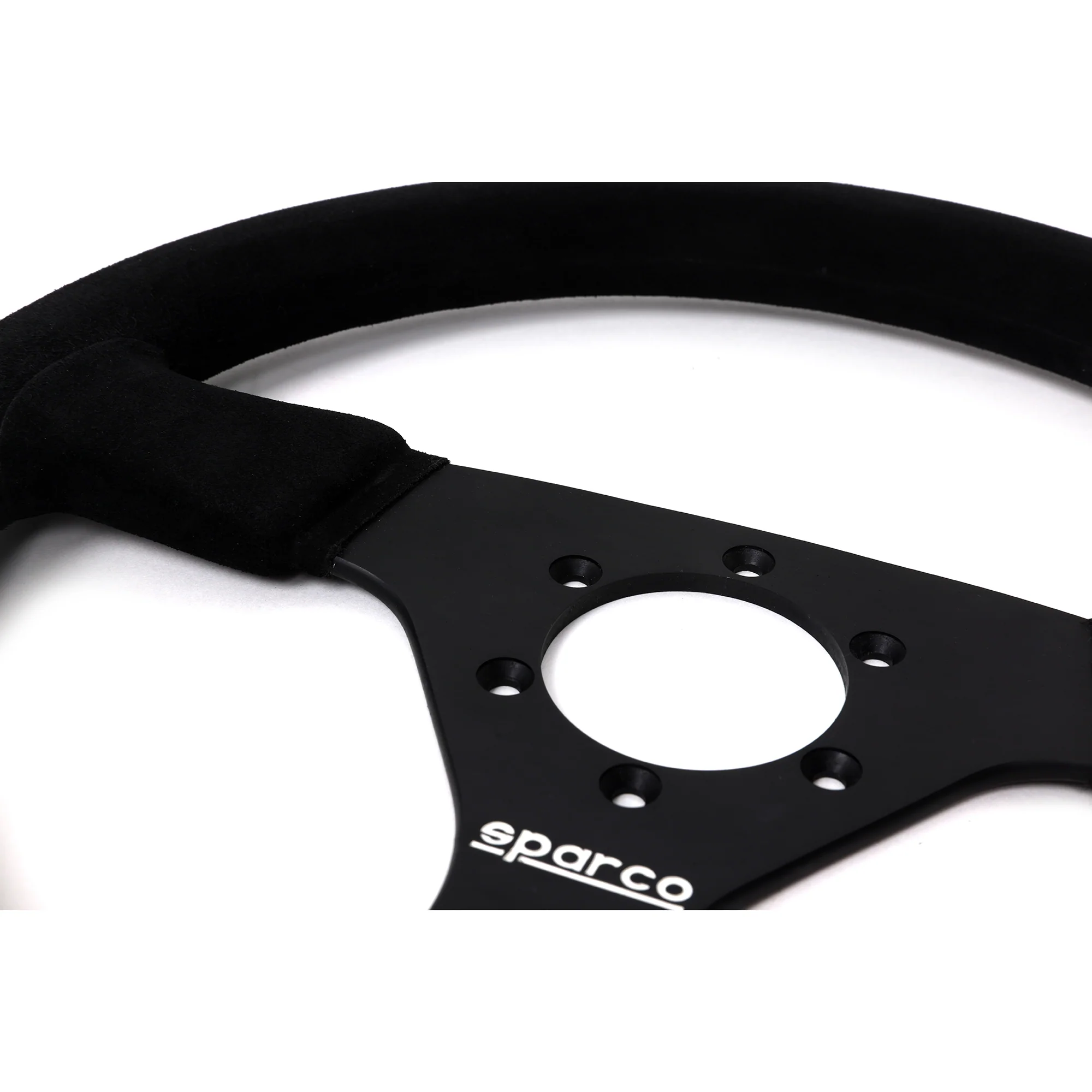 Sparco Steering Wheel 323 - Suede Black - Image 6